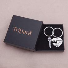 Load image into Gallery viewer, Tritiara 11 Year Wedding Aniversary 4,015 Days Gifts Keychain for Men Her Him Wife Husband Couples Keychain Keyring Charm Wifey Hubby Bride Stainless Steel Valentine Birthday Day

