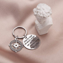 Load image into Gallery viewer, Tritiara Sister Gift from Sister - Side by Side or Miles Apart Sisters are Always Close at Heart Sister Keychain Birthday Wedding Christmas Keychain for Best Friend BFF Keyring
