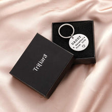 Load image into Gallery viewer, Tritiara Dad Gift from Daughter Inspirational Key Chain for Stepdad Papa- Daddy A Daughter’s First Love Fathers Day Keyring Birthday Wedding Chrismas
