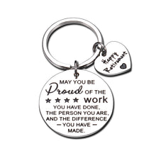 Load image into Gallery viewer, Happy Retirement Gifts for Women Men 2022 Retirement Appreciation Gifts Keychain for Boss Male Female Leader Teacher Nurse Coworker Leaving Gifts for Retired Colleague Employee Best Friends Work Gifts

