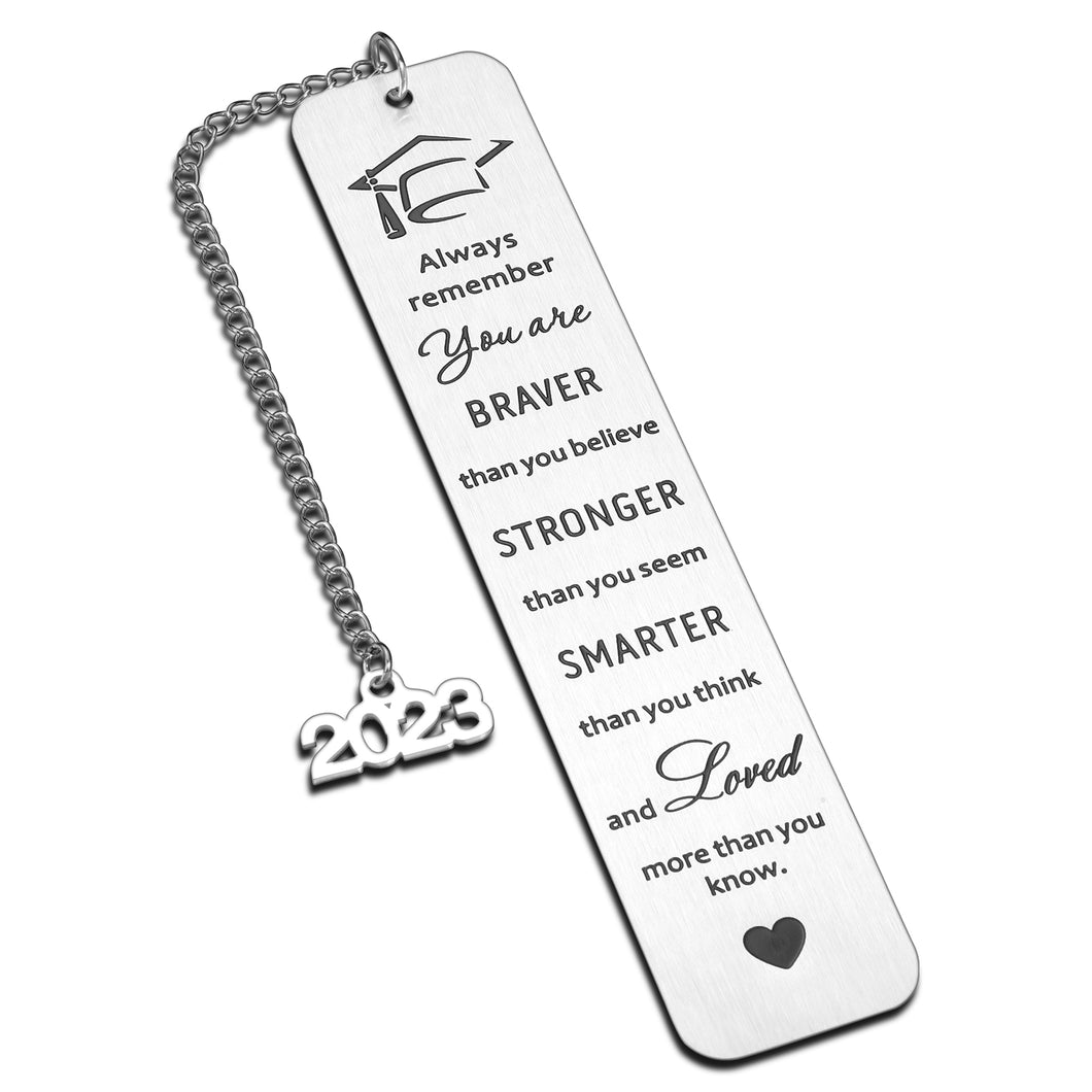 Class of 2023 Bookmark Inspirational Graduation Gifts for Teen Boys Girls College Nursing Graduation Gifts for Senior Grads Law High School Son Daughter Master Degree PhD Graduation Gifts for Friends