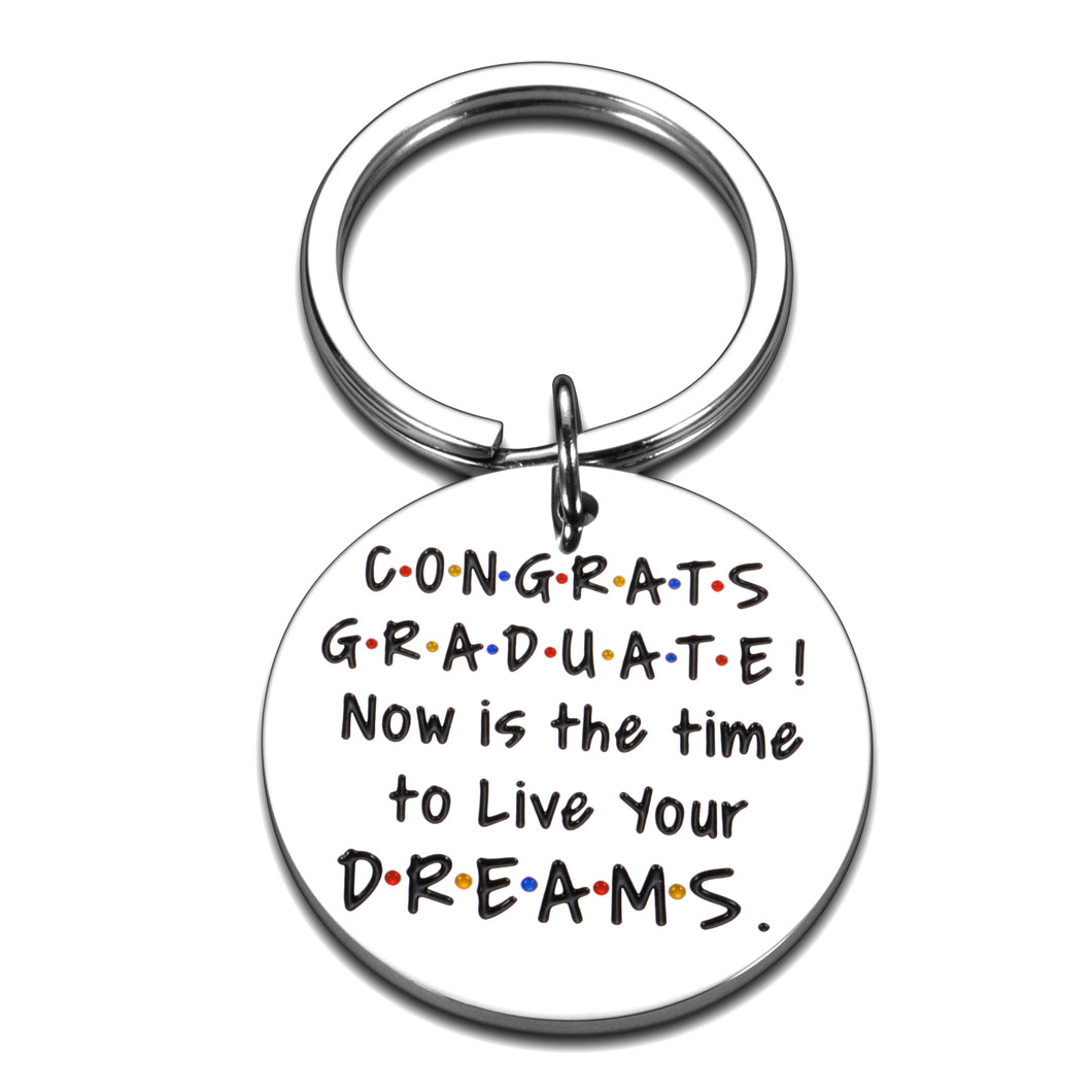 2021 College Graduation Gifts for Him Her Boys Girls Senior Inspirational Gifts for High School Nurse Master Medical Students Son Daughter Keychain from Mom Dad Women Men Graduation Gifts for Friends