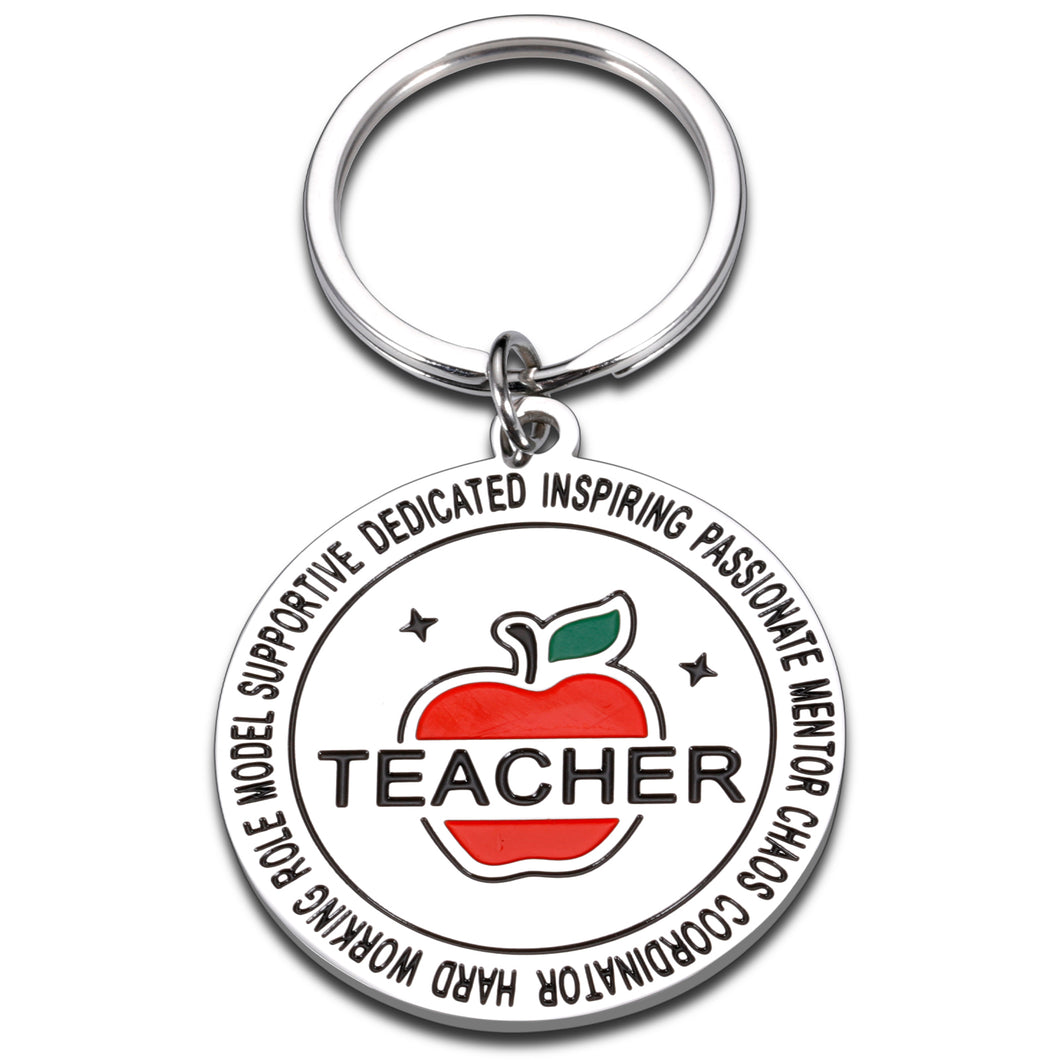 Teacher Gifts for Women Men Thank You Gifts Teacher Appreciation Keychain for Teacher’s Day End of Year Graduation Back to School for Teacher from Students Daycare Preschool Teachers Retirement Gifts