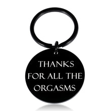 Load image into Gallery viewer, Funny Gag Gifts for Men Boyfriend Naughty Valentines Day Gifts Keychain for Him Husband Hubby from Wife Girlfriend Cute Couple Jewelry for Wedding Anniversary Birthday Engagement Soulmate Lovers Gifts
