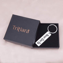 Load image into Gallery viewer, Inspirational Graduation Gifts Keychain for Teen Girls Women Men Boy Girlfriend Best Friend Motivational Quotes -Never Give Up- Graduation Birthday Wedding Charm Pendant
