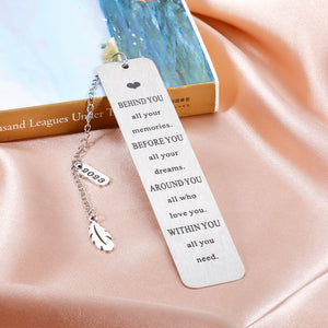 Class of 2023 Graduation Gifts Bookmark for Grads Seniors Inspirational Gifts for Women Men High School College Boys Girls Graduation Gifts for Nurse Master Medical Student Back to School Son Daughter