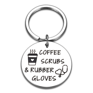 Funny Nurse Appreciation Gifts for Women Nurse Week Thank You Gifts Keychain for RN Nurse Practitioner Medical School Nurse Male Graduation Nursing Gifts for New Future Nurses Day Retirement Birthday