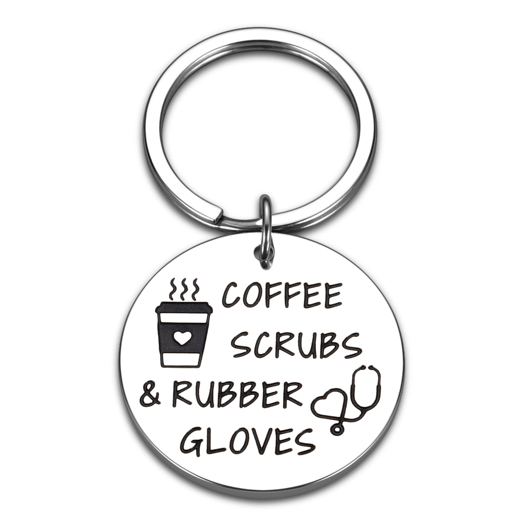 Funny Nurse Appreciation Gifts for Women Nurse Week Thank You Gifts Keychain for RN Nurse Practitioner Medical School Nurse Male Graduation Nursing Gifts for New Future Nurses Day Retirement Birthday