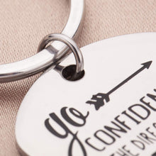 Load image into Gallery viewer, Graduation Gifts Keychain for Class 2021 Her Him Daughter Son Women Men Bulk High School College Students Teen Boys Girls Teenage-Go Confidently in The Direction of Your Dreams
