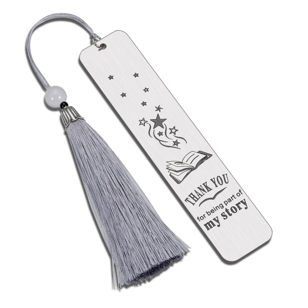 Thank You Appreciation Bookmark for Women Teachers Day Graduation Christmas Gifts for Students Daycare Teacher Tutor Mentor Retirement Back to School Gifts for Teens Classmate Birthday Book Lover Gift