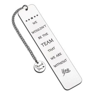 Coworker Thank You Employee Appreciation Team Gifts for Manager Leader Boss's Day Gifts Bookmark for Coach Boss Lady Colleague Going Away Leaving Birthday Retirement Mentor Supervisor Office Christmas