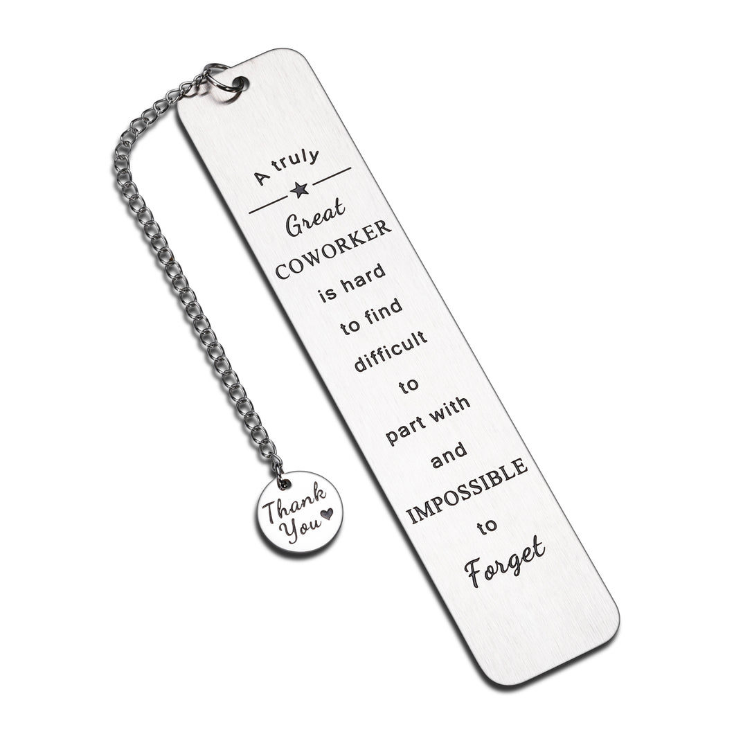 Farewell Goodbye Gifts for Coworker Leaving Retirement Gifts Bookmark for Manager Employee Appreciation Colleague Going Away New Job Promotion Thank You Boss’s Day Holiday Office Christmas Work Gifts