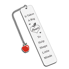 Load image into Gallery viewer, Teacher Appreciation Gifts Bookmark Thank You Gifts for Women Men Teachers Day Graduation Back to School Gifts for Teacher Tutor Mentor from Students Special Teacher Birthday Retirement Classroom Gift
