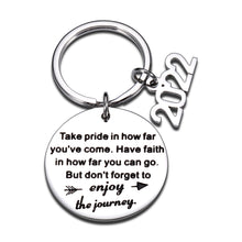 Load image into Gallery viewer, Inspirational 2022 Graduation Gifts Keychain for Boys Girls Senior Grads Gifts for Nurse College High School Graduates Motivational Gift for University Medical Students Friends Son Daughter Graduation
