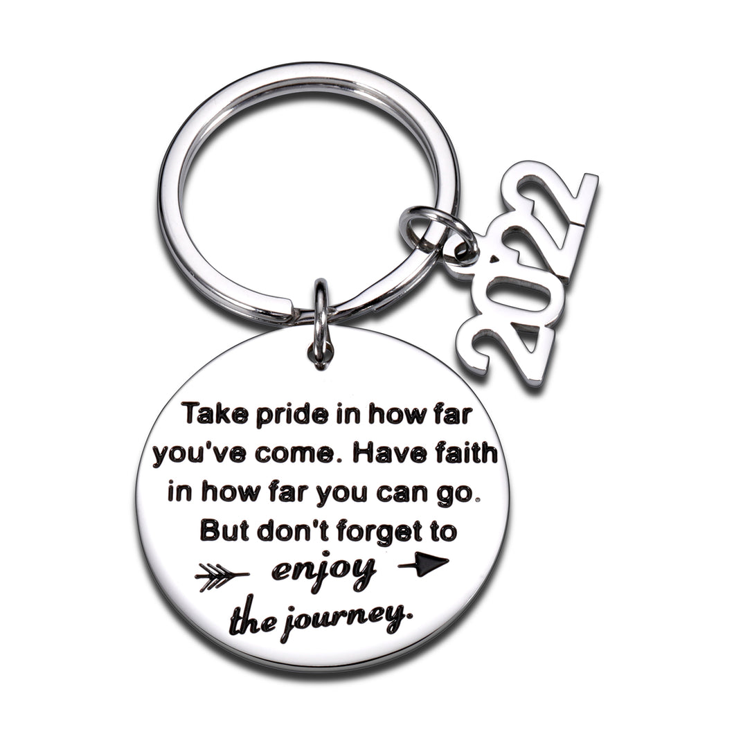 Inspirational 2022 Graduation Gifts Keychain for Boys Girls Senior Grads Gifts for Nurse College High School Graduates Motivational Gift for University Medical Students Friends Son Daughter Graduation
