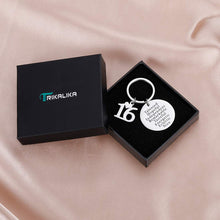 Load image into Gallery viewer, Happy Birthday16th Keychain Gift Key Ring Gift Women, Men,Best Friends College Family Son Daughter
