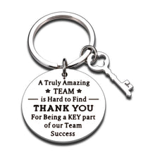 Load image into Gallery viewer, Team Gifts Coworker Employee Appreciation Gifts for Women Men Office Staff Thank You Gifts Keychain for Boss Leader Colleagues Farewell Going Away Nurses Teacher Coach Retirement Birthday Work Gifts
