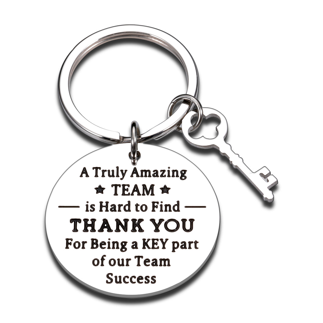 Team Gifts Coworker Employee Appreciation Gifts for Women Men Office Staff Thank You Gifts Keychain for Boss Leader Colleagues Farewell Going Away Nurses Teacher Coach Retirement Birthday Work Gifts