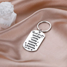 Load image into Gallery viewer, Tritiara Teacher Appreciation Gifts Keychain for Women Men Gifts Thank You Gift Jewelry Birthday Special Education Valentines Gifts
