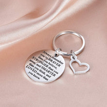 Load image into Gallery viewer, Tritiara Chrismas Stocking Stuff Gift Keychain Always Remember You are Braver Inspirational for Women Men Teen Girls Boys Birthday Gifts for Son Daughter Him Her Family Best Friend
