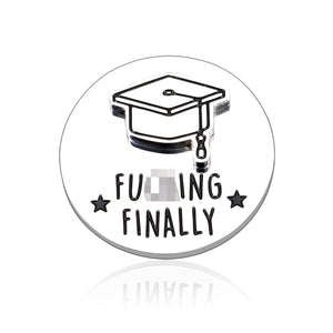 Funny Graduation Pin Gifts for Him Her 2022 Senior Graduation Gifts for College High School Boys Girls Unique Pins for Graduation Party Favor Master PhD Nursing Law School Student Friends Grads Gifts