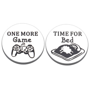 Funny Decision Coin Gifts for Gamer Teen Boys Boyfriend Stocking Stuffers for Men Teenage Boys Game Lovers Fan Christmas Gifts for Teens Son Kids Gaming Gifts for Brother Husband Birthday Valentines