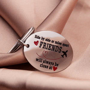 Best Friend Gift Friendship Keychain Birthday Graduation Wedding keyring for Teens, Birthday Gifts for Best Friend BFF Jewelry